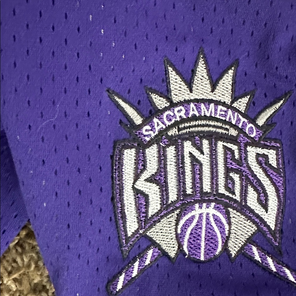 Purple and Black Sacramento Kings Shorts - Picture 2 of 3